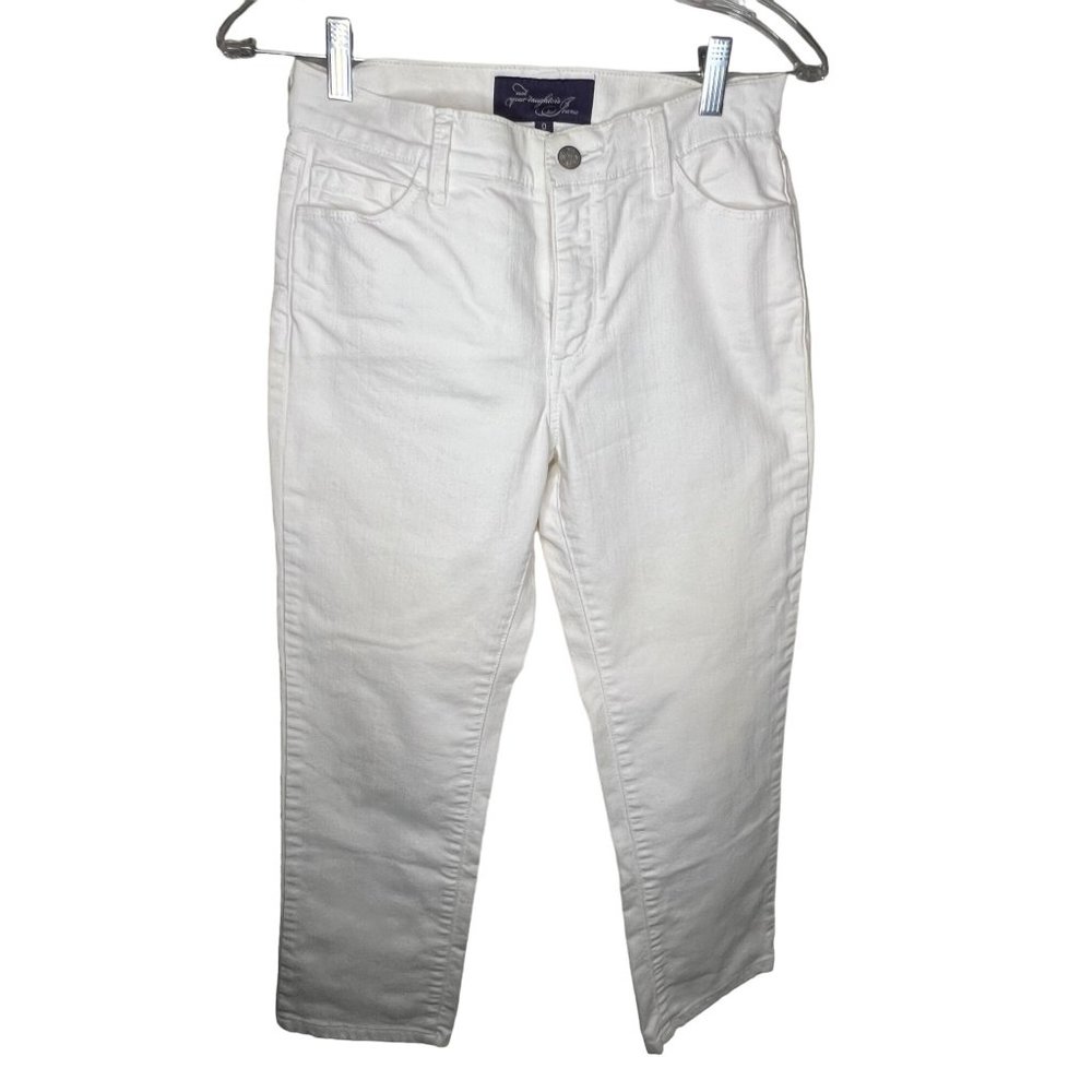 Not your daughters jeans size 0 white lift and tuck technology Five pockets flaw